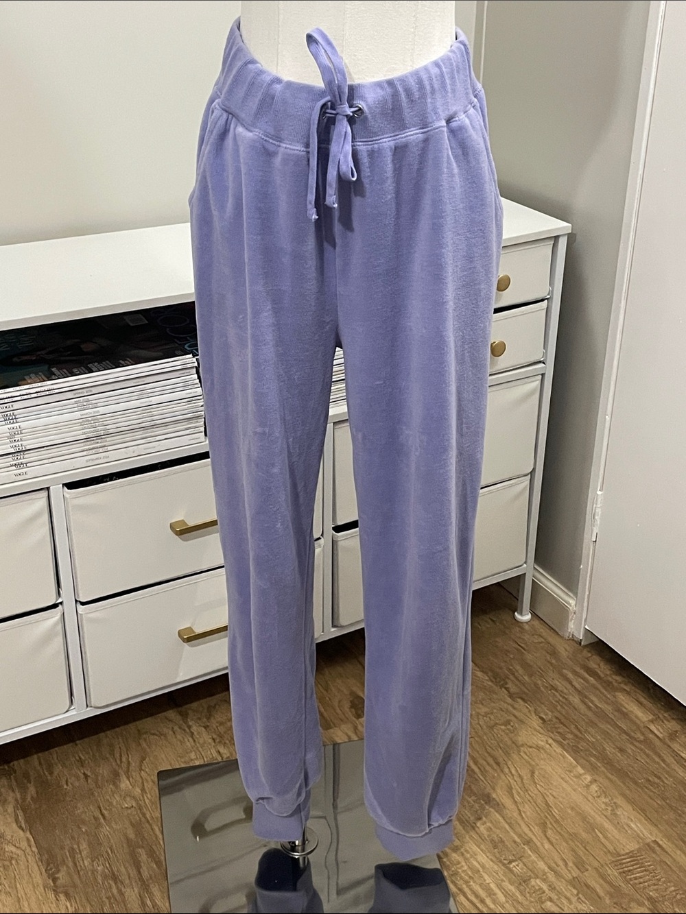 Fashion Nova Purple Sweat Pants (L)